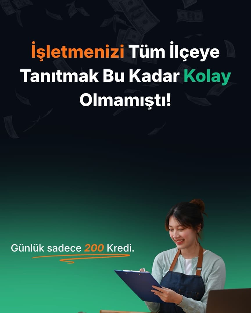 İşletmeni Kaydet ve Tanıtıma Başla!